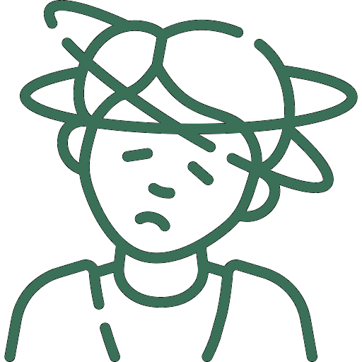dizziness green